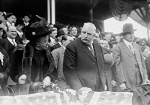Ownership Prints: Former Police Chief Devery opening American League Park, 1910. Creator: Bain News Service