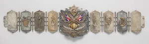 Award Collection: Police Gazette Championship Belt and presentation case awarded to Ezzard Charles, 1948