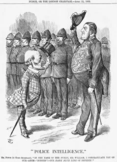 Mr Punch Gallery: Police Intelligence, 1883. Artist: Joseph Swain