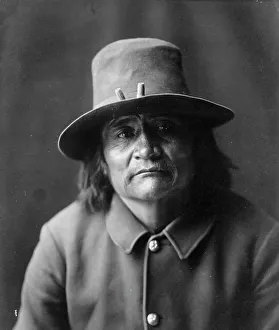 A policeman, c1904. Creator: Edward Sheriff Curtis
