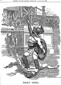 Belt Prints: Policy Verso, 1906. Artist: Edward Linley Sambourne