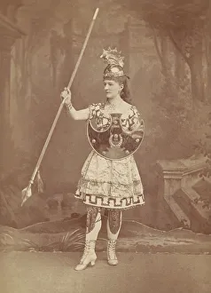 Pugni Prints: Polina (Pelagea) Karpakova (1845-1920) as Queen Nisia in the ballet Le Roi Candaule'