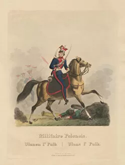 Russian Empire Gallery: The Polish Army 1831: Uhlans of the 1st Pulk, 1831