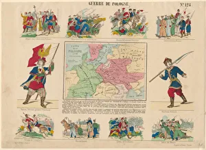 November Night Prints: Polish war, 1831. Artist: Anonymous