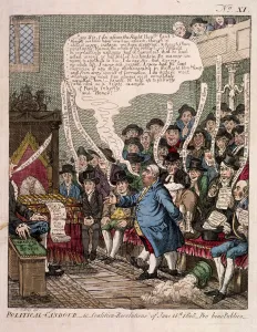 Pitt Prints: Political candour - i. e. Coalition resolutions of June 14th 1805