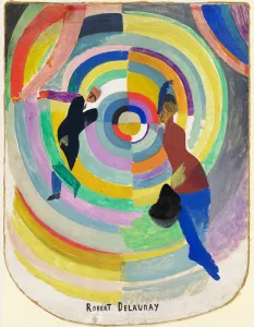 Cubism Gallery: Political Drama, 1914. Creator: Robert Delaunay