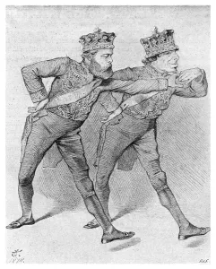Images Dated 18th February 2009: The Political Pas de Deux, 1878 (1895)