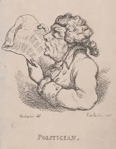 Politician, April 1808. April 1808. Creator: Thomas Rowlandson