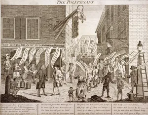 Street Life Prints: The politicians, 1763