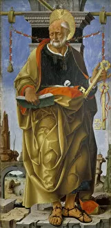 Loyalty Gallery: Polittico Griffoni: Saint Peter, ca 1472-1473. Creator: Francesco del Cossa (1436-1478)