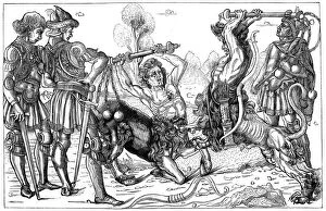 Antonio Del Pollaiuolo Gallery: Pollaiuolos Combat of Centaurs, 1882