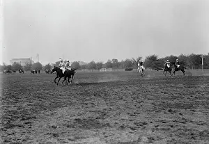 Mallet Prints: Polo, 1916. Creator: Harris & Ewing. Polo, 1916. Creator: Harris & Ewing