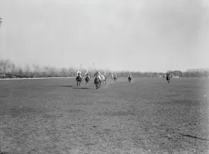 Mallet Prints: Polo, 1916. Creator: Harris & Ewing. Polo, 1916. Creator: Harris & Ewing