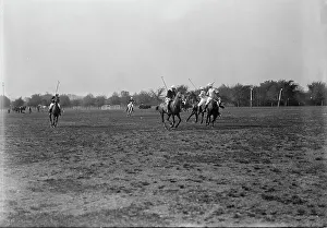Mallet Prints: Polo, 1916. Creator: Harris & Ewing. Polo, 1916. Creator: Harris & Ewing