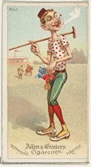 Dude Gallery: Polo, from Worlds Dudes series (N31) for Allen & Ginter Cigarettes, 1888