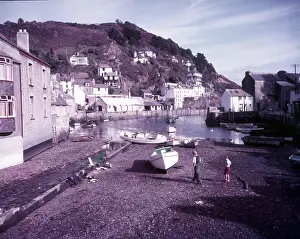 Fishing Boat Prints: Polperro, Cornwall, c1955. Creator: Arthur Charles Kirby Ware