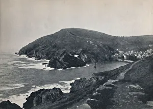 Polperro Gallery: Polperro - The Inlet and the Village, 1895