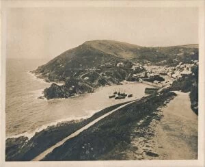 Polperro Gallery: Polperro from Talland Cliff Path, 1927
