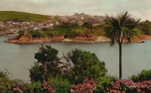 Polruan from Fowey, c1930
