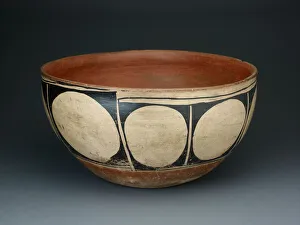 Santo Domingo Prints: Polychrome Bowl, 1880 / 1900. Creator: Unknown