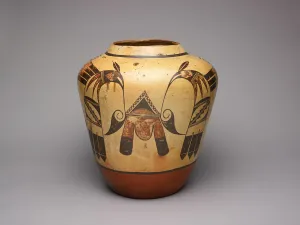 Amerindian Gallery: Polychrome Jar, c. 1920. Creator: Unknown