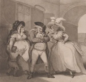 Raphael Smith Prints: Polygamy, August 1, 1787. Creator: Edward Williams