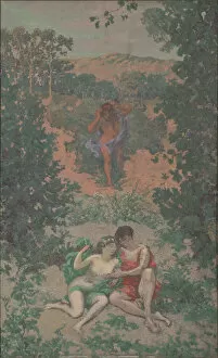 Roussel Collection: Polyphemus, Acis and Galatea, 1867-1944. Creator: Roussel, Ker-Xavier (1867-1944)