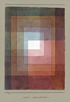 Bern Gallery: Polyphon gefasstes Weiss (Blanc polyphoniquement serti), 1930. Creator: Klee, Paul (1879-1940)