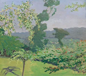 Pommier, Equemauville, 1901. Creator: Vallotton, Felix Edouard (1865-1925)