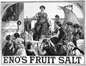 Pomona Prints: Pomona bringing the fruits of the earth to Hygeia, 1885. Artist: M Corquodale