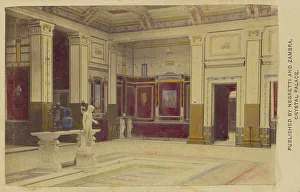 Negretti And Zambra Prints: Pompeian Court, 1861. Creator: Negretti and Zambra