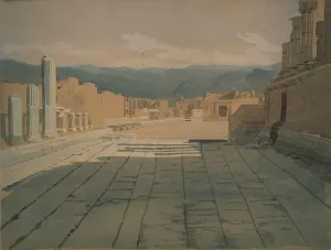Pompeii, 1876. Artist: Kramskoi, Ivan Nikolayevich (1837-1887) Pompeii, 1876. Artist: Kramskoi, Ivan Nikolayevich (1837-1887)