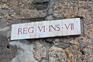 Pompeii, Campania, Naples, Italy, 2015. Creator: Luis Rosendo