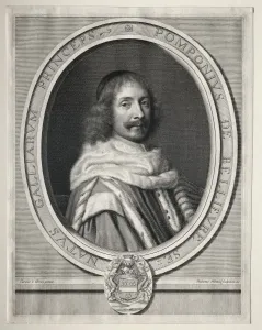 Robert Nanteuil Prints: Pompone II de Belliere. Creator: Robert Nanteuil (French, 1623-1678)