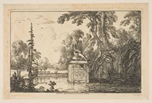 Laurent De La Hire Prints: The Pond, 1640. Creator: Laurent de la Hyre