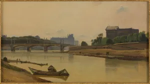 National Assembly Prints: Pont de la Concorde seen from the Quai de la Conference