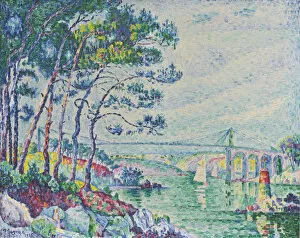 Signac Gallery: Pont de Lezardrieux, 1925