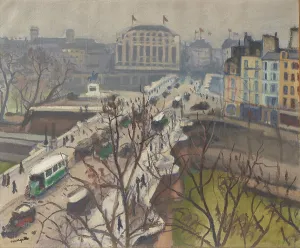Quai Prints: The Pont Neuf, 1937. Creator: Marquet, Pierre-Albert (1875-1947)