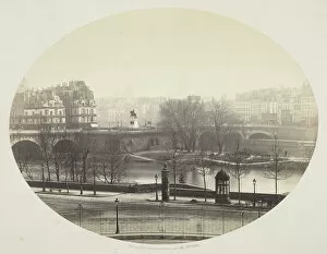 Seine Gallery: The Pont Neuf in Paris, 1860 / 75. Creator: Charles Soulier