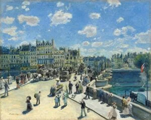 Auguste Gallery: Pont Neuf, Paris, 1872. Creator: Pierre-Auguste Renoir