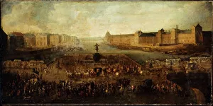 1st Arrondissement Prints: Pont-Neuf, seen from entrance to Place Dauphine