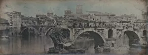 Girault De Prangey Philibert Joseph Gallery: Ponte Rotto (Pons Aemilius), Rome, 1842. Creator: Joseph Philibert Girault De Prangey