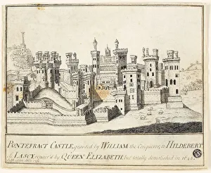 Turret Prints: Pontefract Castle, 1774. Creator: J Marsden