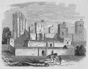 Pontefract Castle, c1880