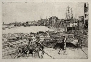 1834 1903 Prints: The Pool, 1859. Creator: James McNeill Whistler (American, 1834-1903)