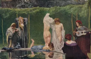The Pool, 1906, (1918). Artist: Robert Anning Bell
