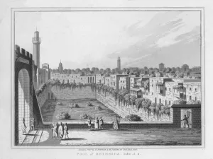 R Bowyer Mm Prints: Pool of Bethesda. John. 5. 2. 1830. Artist: J Clarke