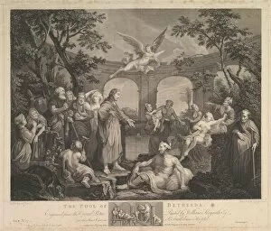 Hogarth Gallery: The Pool of Bethesda (St. John, Chapter 5), February 24, 1772