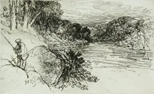 Etching And Drypoint Prints: Pool Dornie, 1874. Creator: Francis Seymour Haden