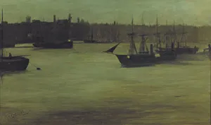 Greaves Prints: The Pool of London, c1866-1899. Artist: Walter Greaves